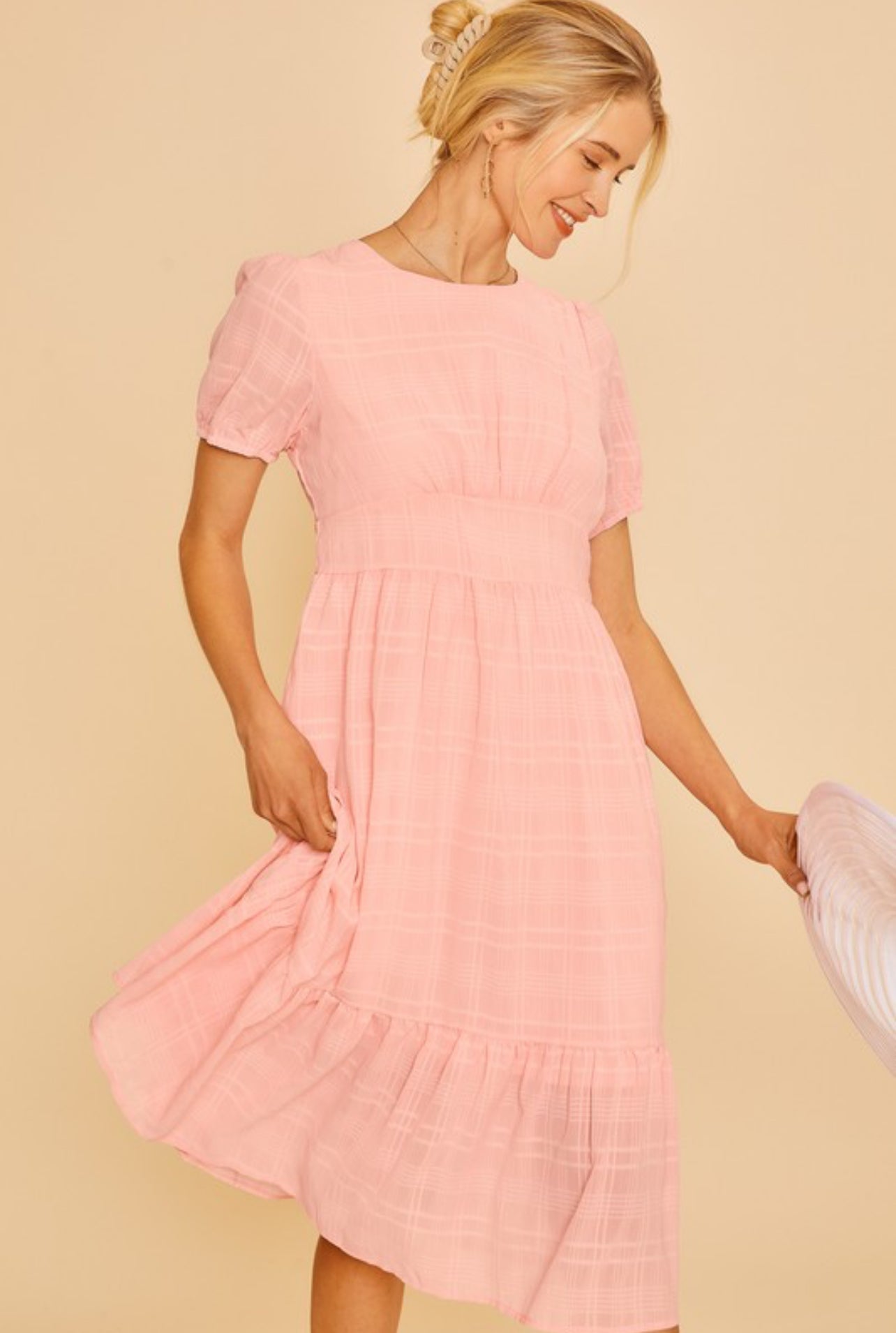 The London Dress in Pink