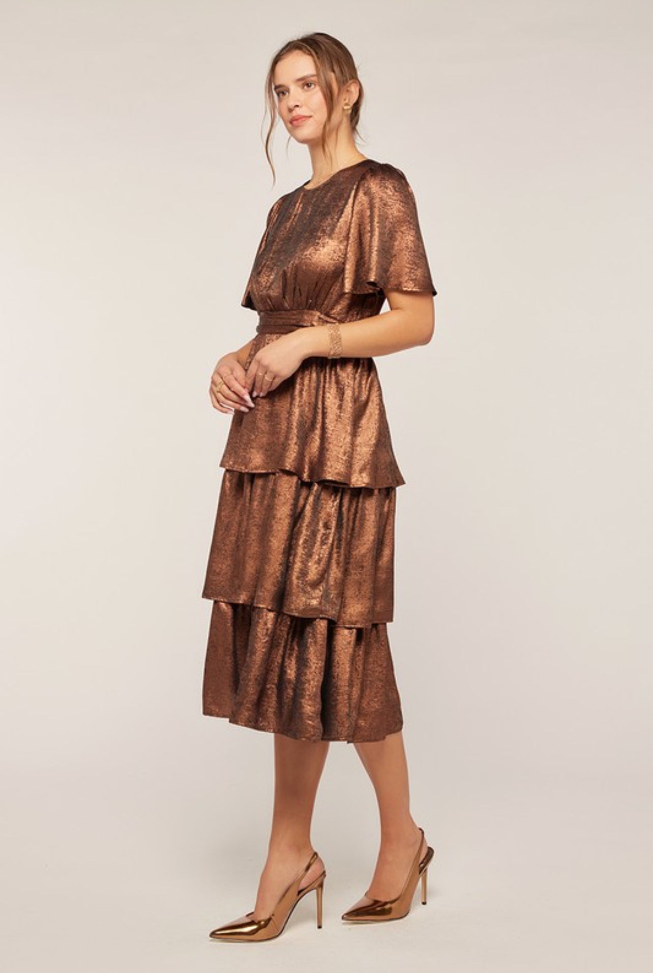 Madeline Metallic Dress