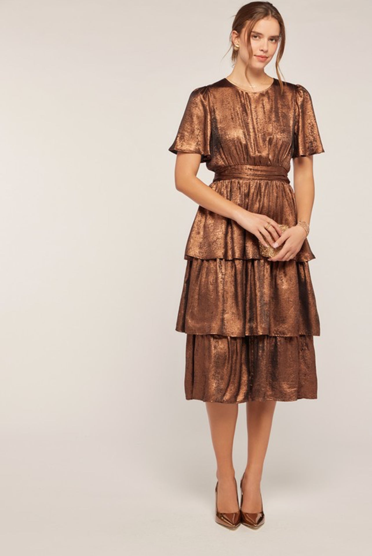 Madeline Metallic Dress