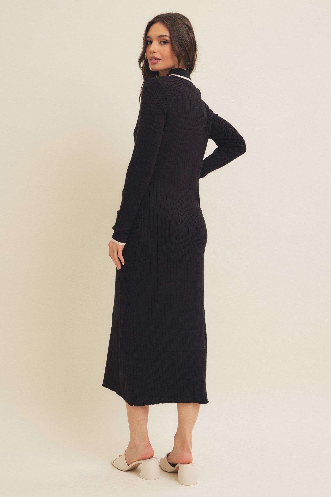 Ava Polo Sweater Dress