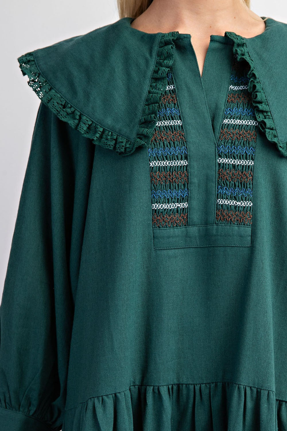 Priscilla Linen Dress