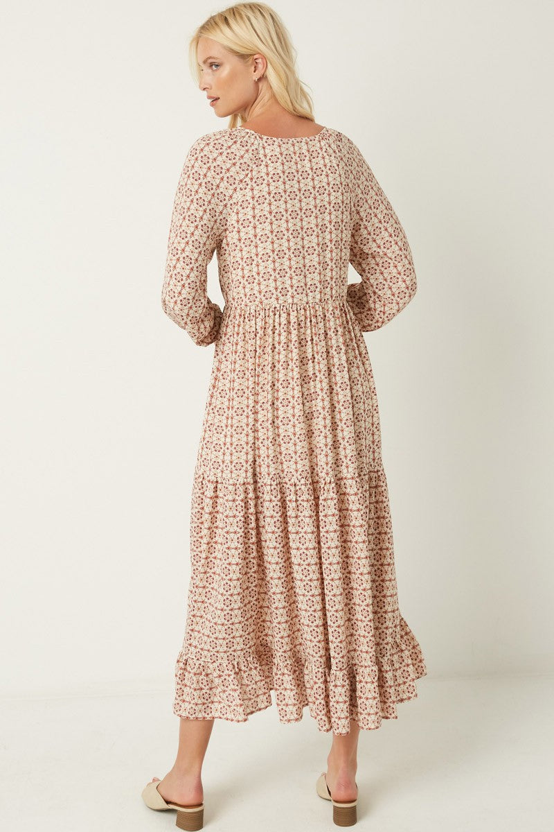 Michaela Button Down Dress
