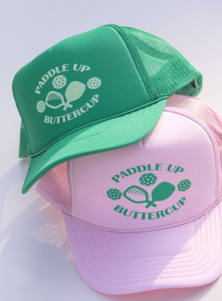 Paddle Up Pickleball Pickleballer Trucker Hat