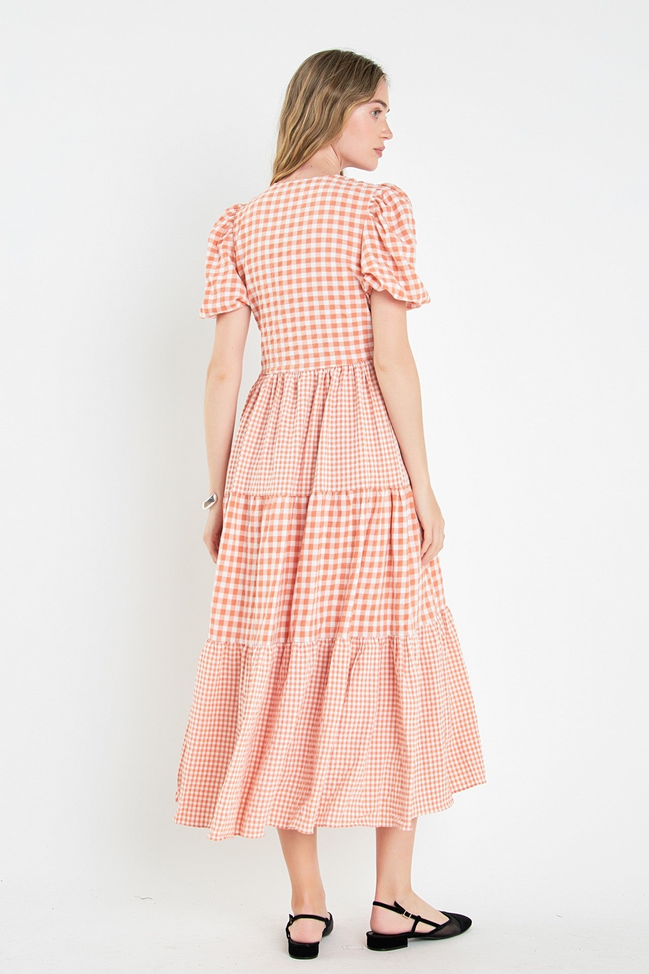 Summitt Gingham Checker Dress