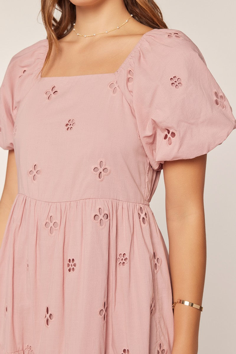 Roslyn Eyelet Dress