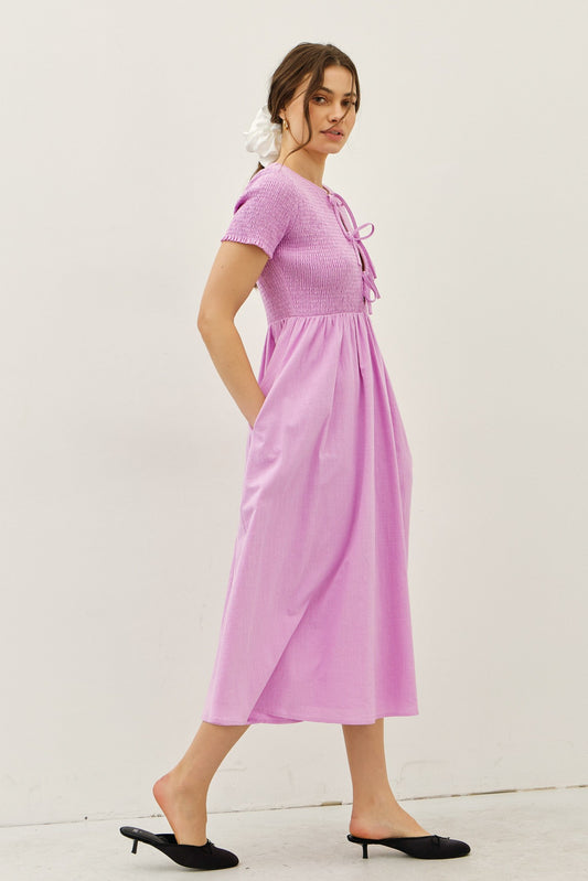 Layla Dress in Lavender