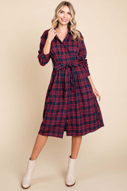 April Flannel Dress